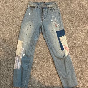 embellished urban outfitters jeans